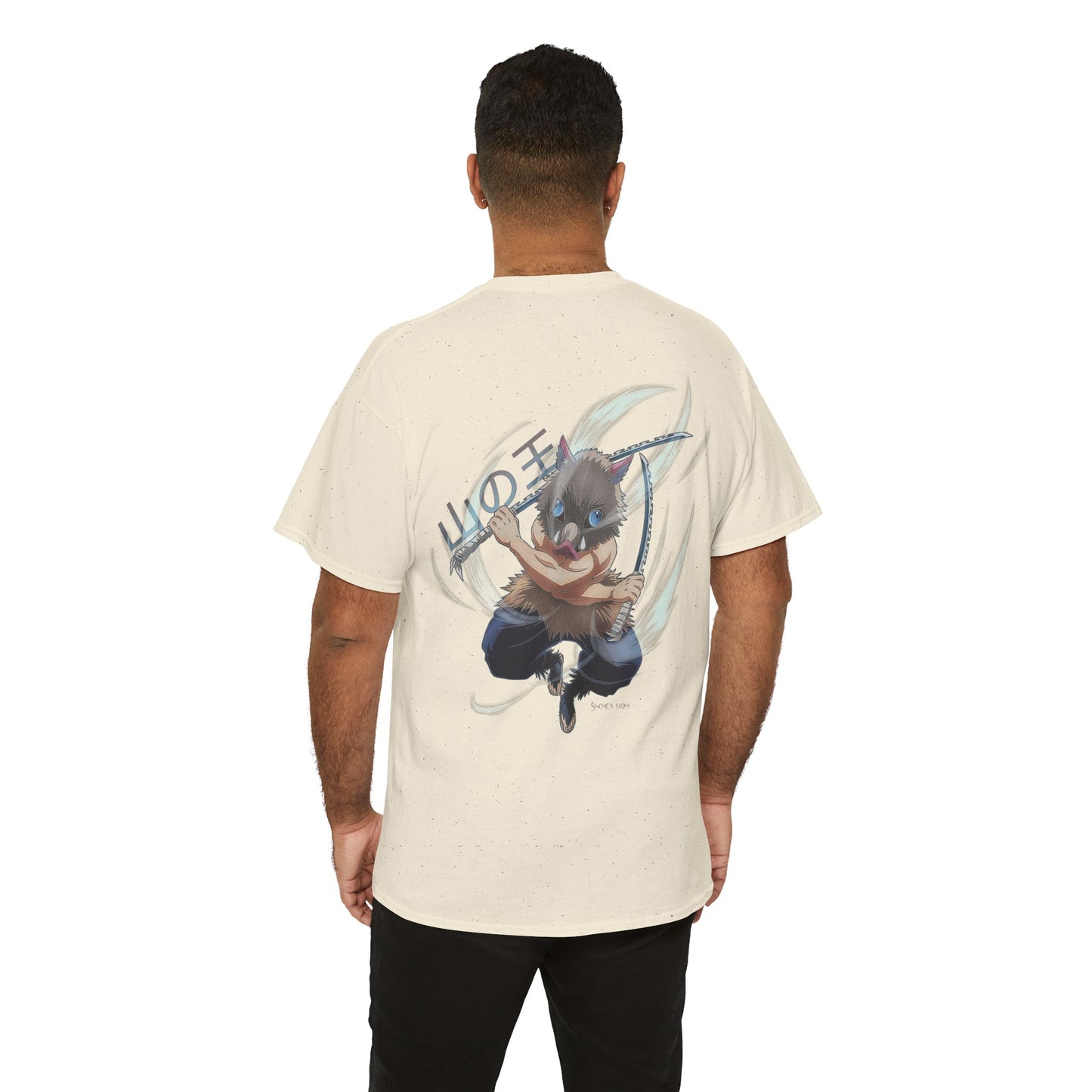 Inosuke from Demon Slayer.