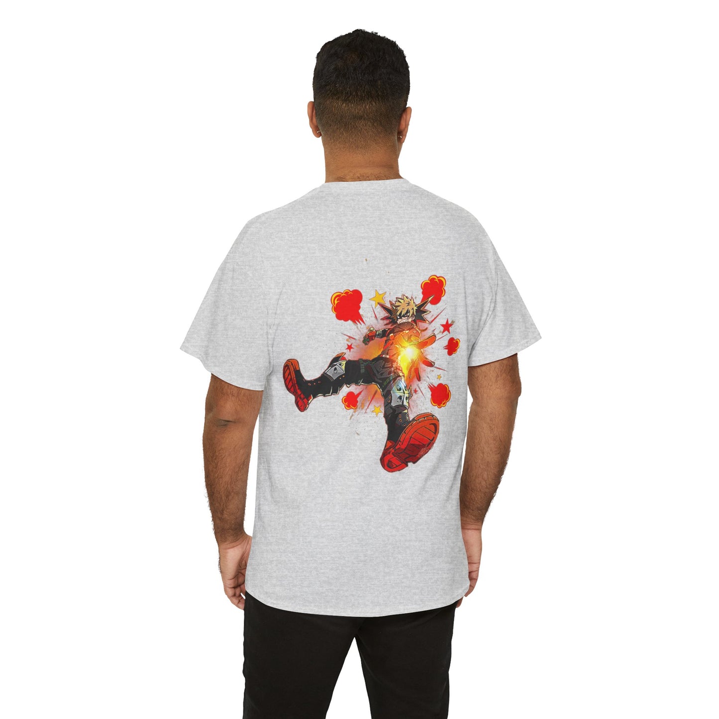 Bakugo from My Hero Academia.