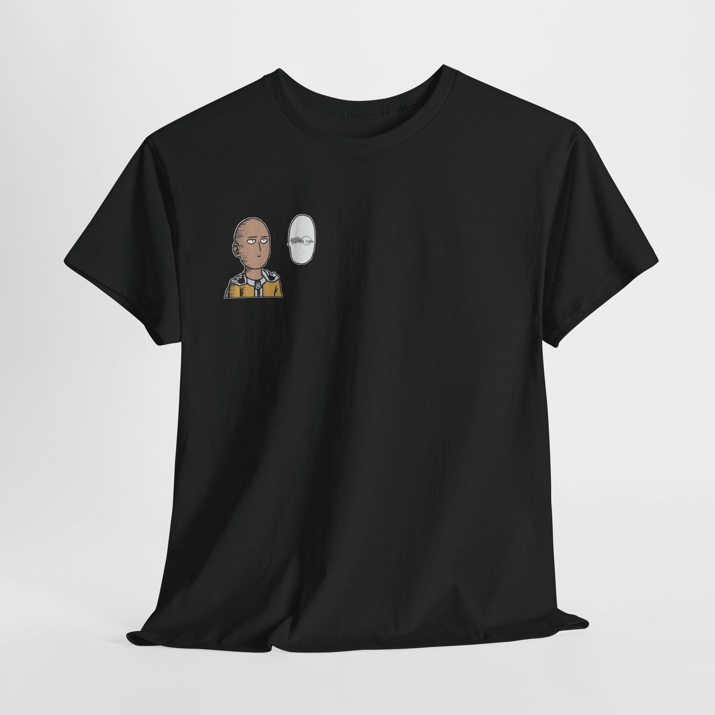 Saitama from One Punch Man. Front Logo.