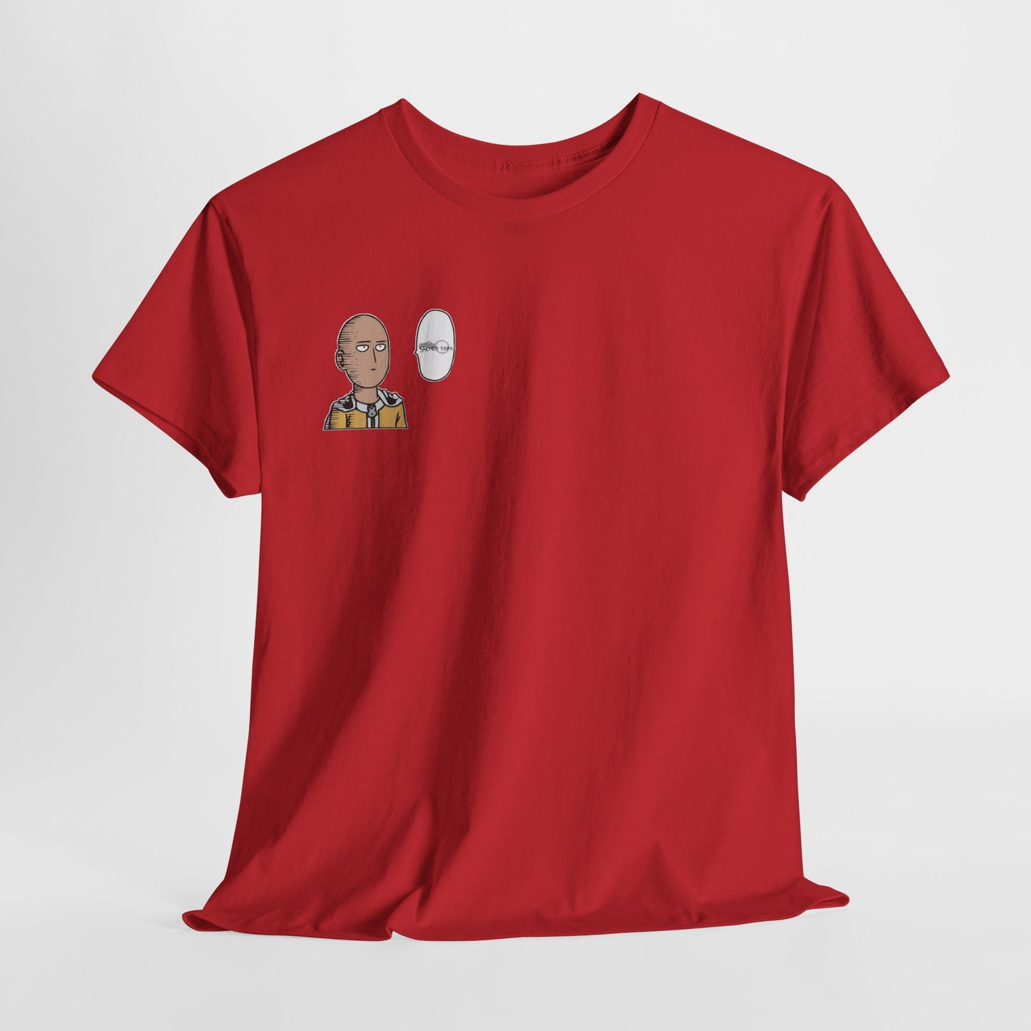 Saitama from One Punch Man. Front Logo.