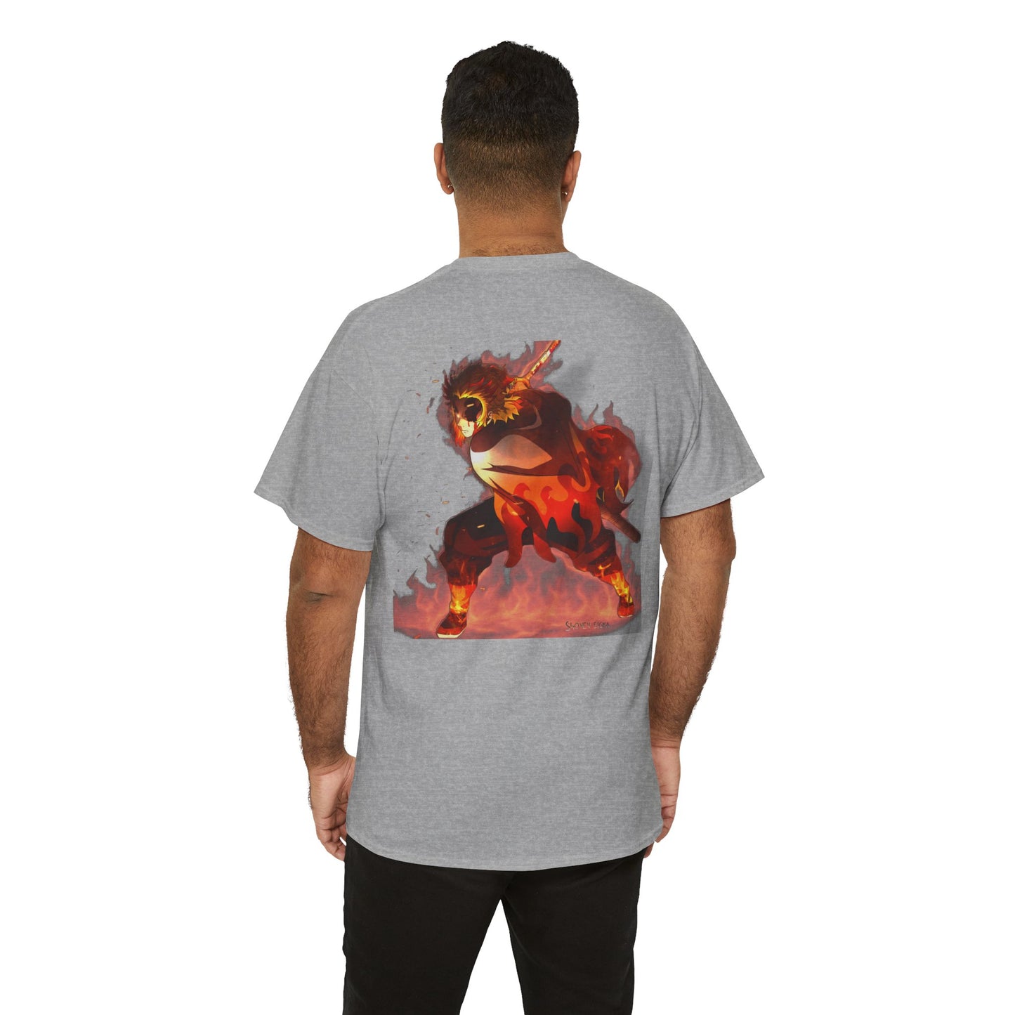 Rengoku from Demon Slayer.