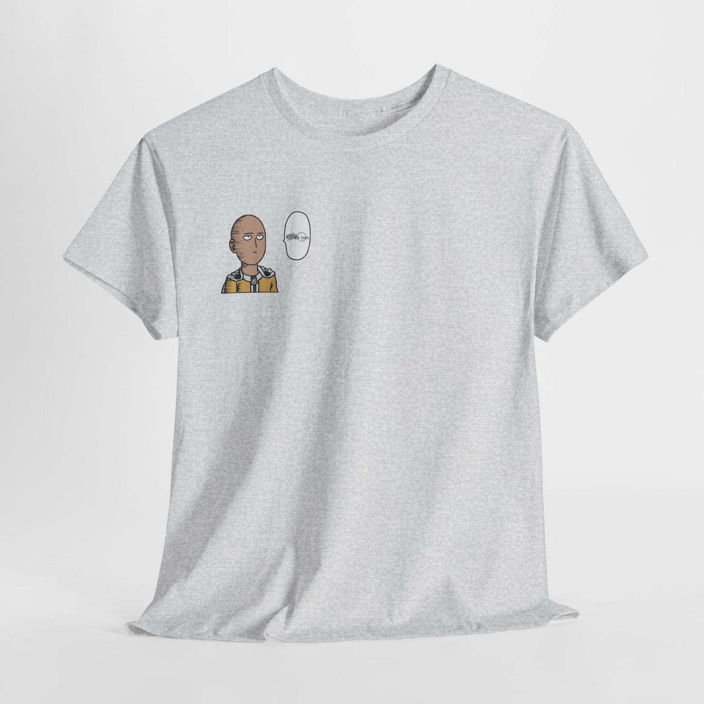 Saitama from One Punch Man. Front Logo.