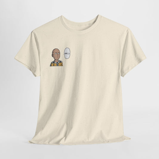 Saitama from One Punch Man. Front Logo.