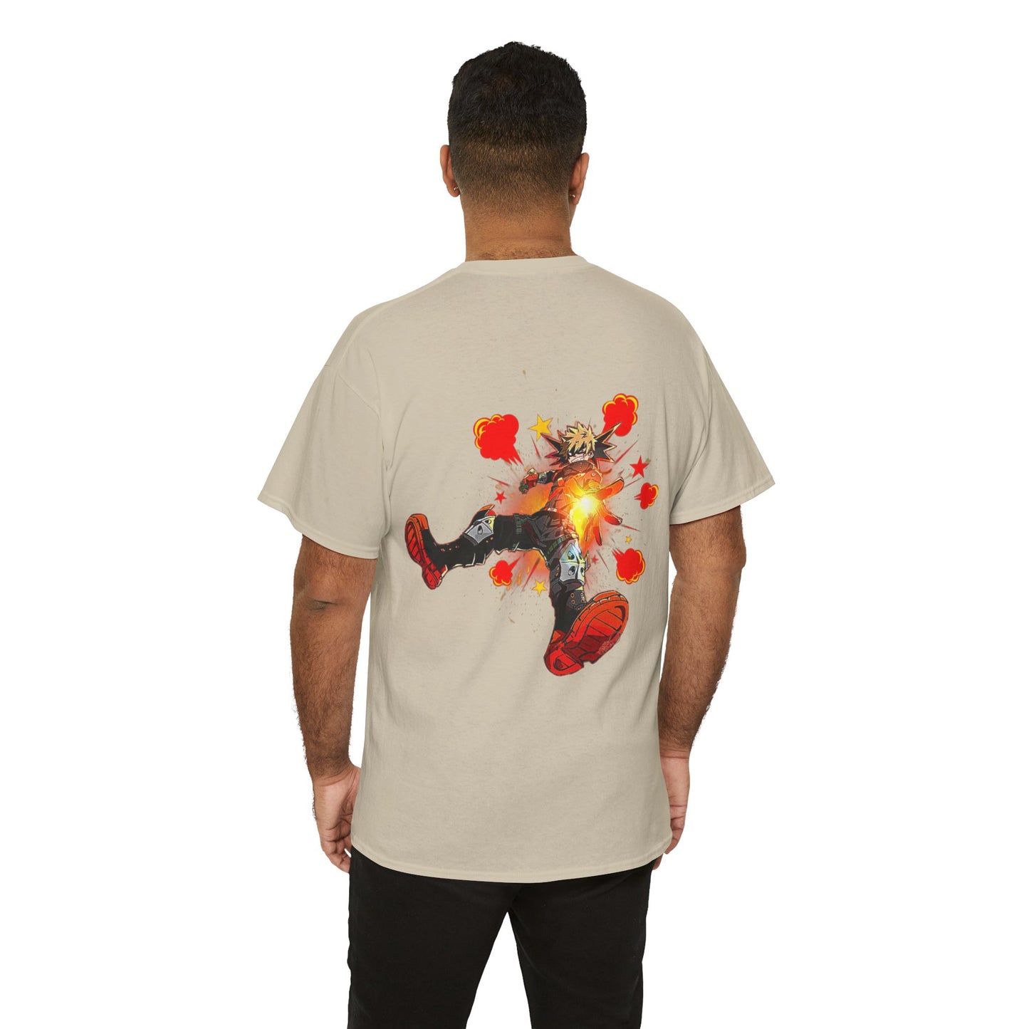 Bakugo from My Hero Academia.