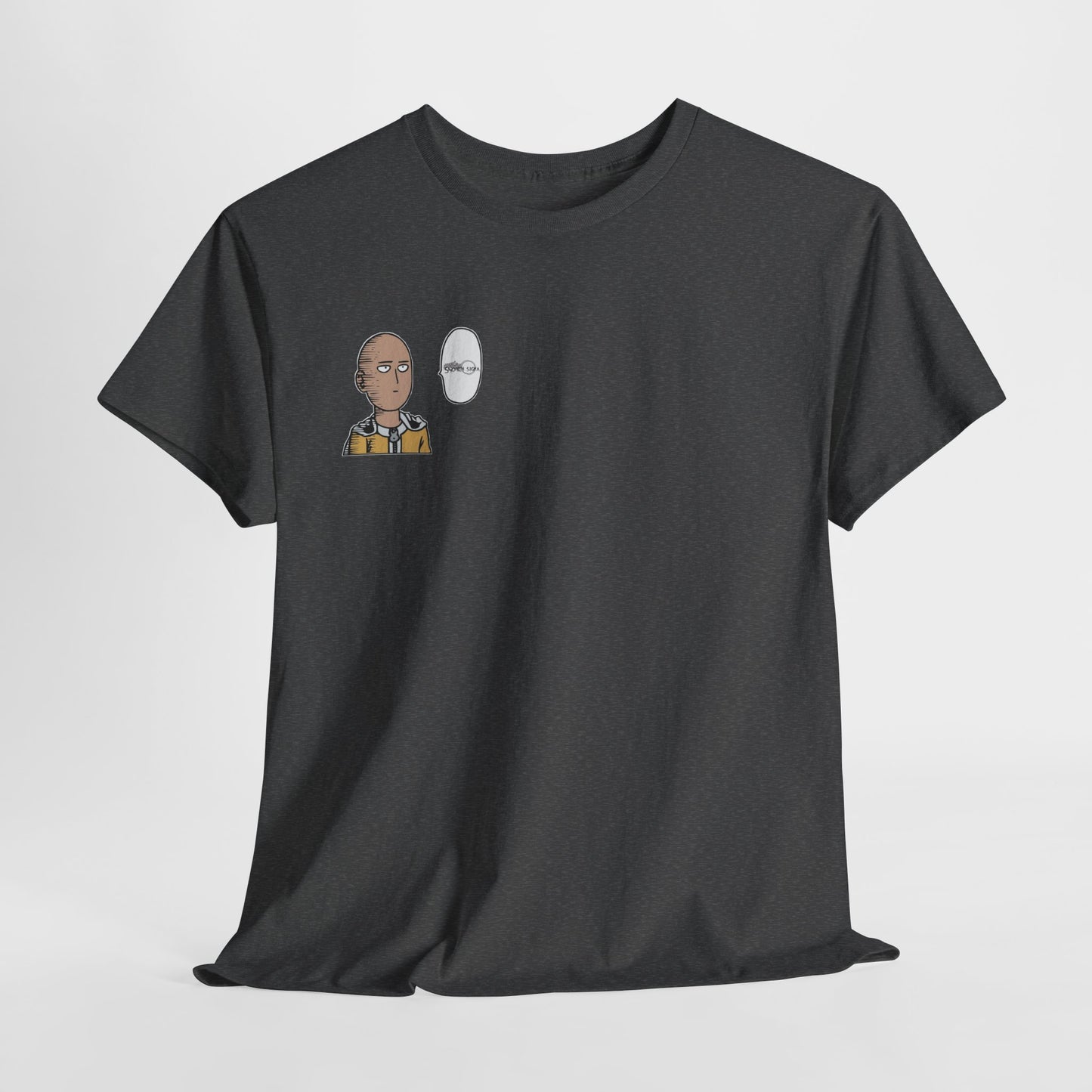 Saitama from One Punch Man. Front Logo.